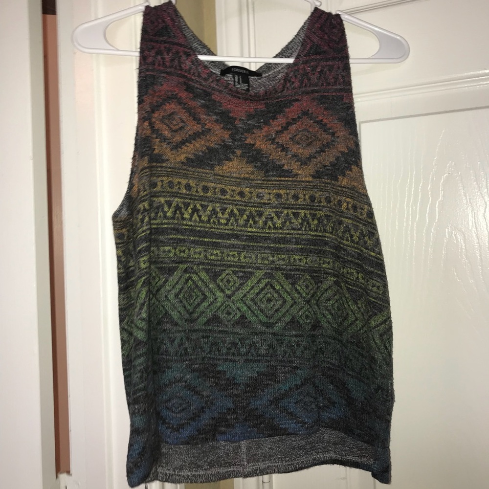Soft tribal tank❤️